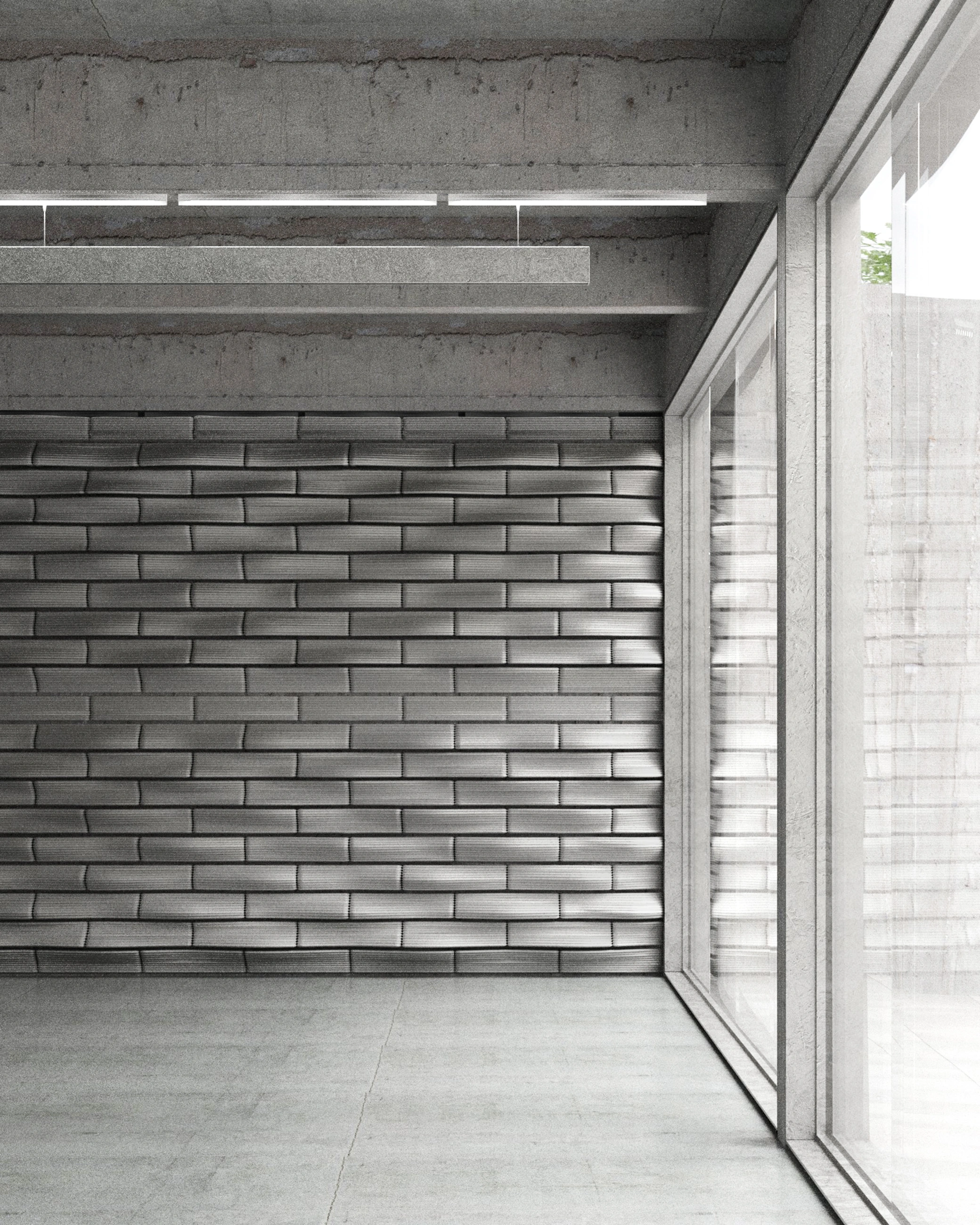 Wave Brick Wall, BIT-BRICK™ · 벽 · INVENTECT 2