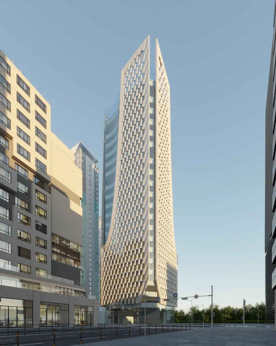 Midas IT HQ, 파사드 · 성남 · 2024 5