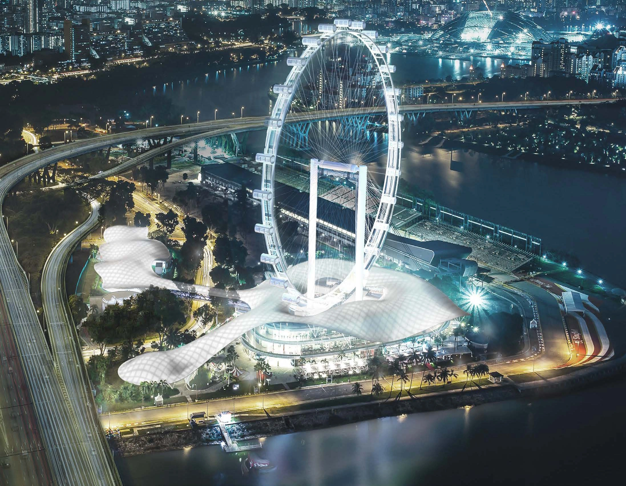 Singapore Flyer, 지붕 · 싱가포르 · 2019 1